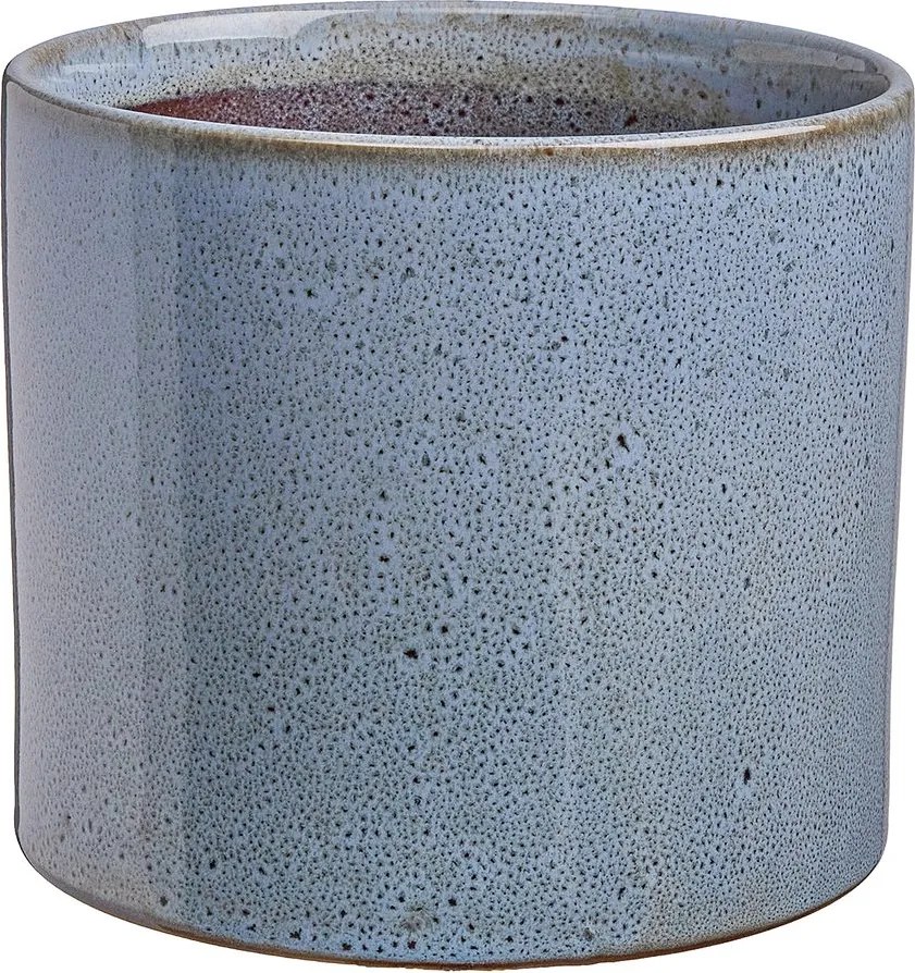 GLAZE kaspó, zöld Ø17cm