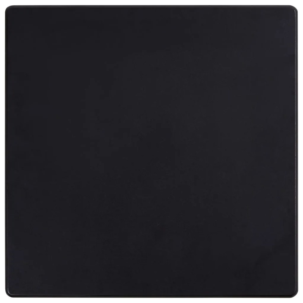 Fekete MDF bárasztal 60 x 60 x 111 cm