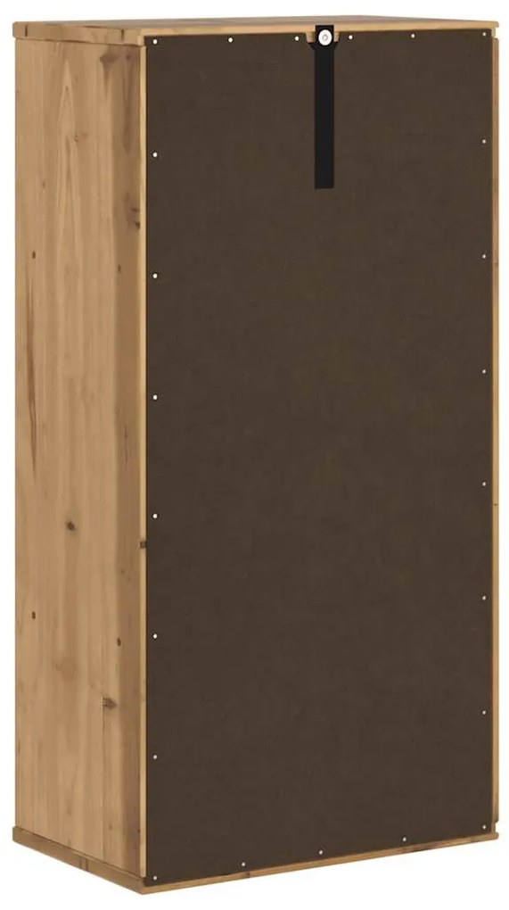 oldalsó szekrény ODDA 40x24x79 cm tömörfa fenyőfa