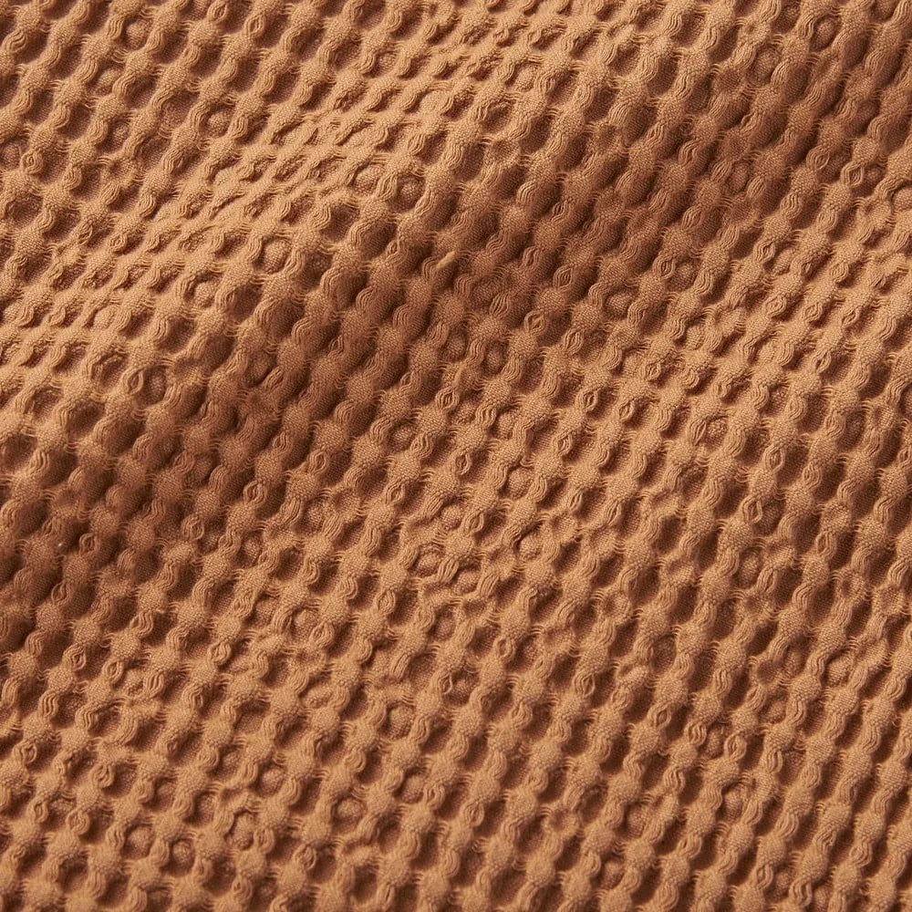Barna pamut takaró 150x200 cm Jaipur Chunky Waffle – Pineapple Elephant