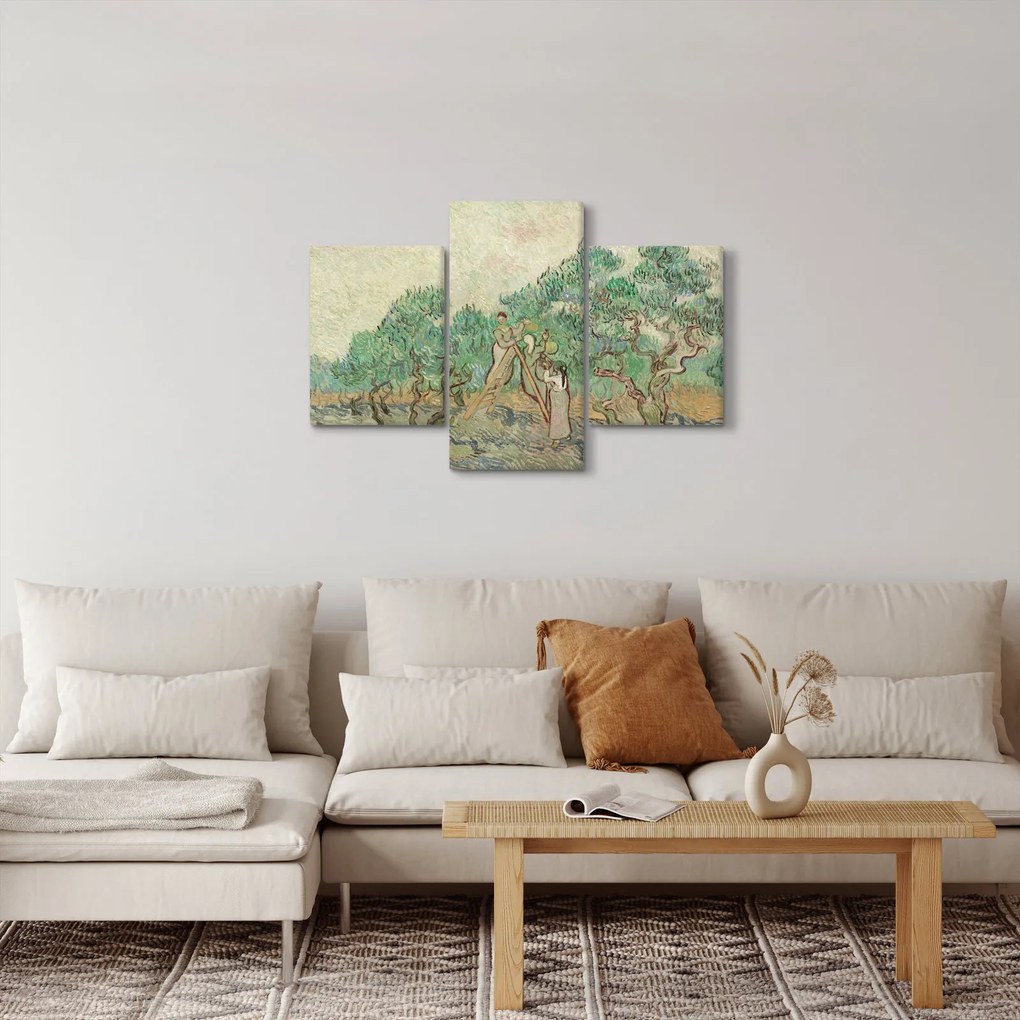Kép - Vincent van Gogh, The Olive Orchard, reprodukciók (90x60 cm)