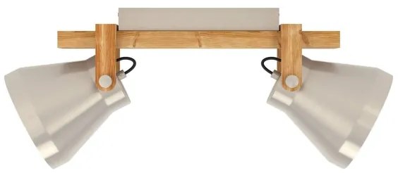 Eglo 43949 - Spotlámpa CAWTON 2xE27/40W/230V