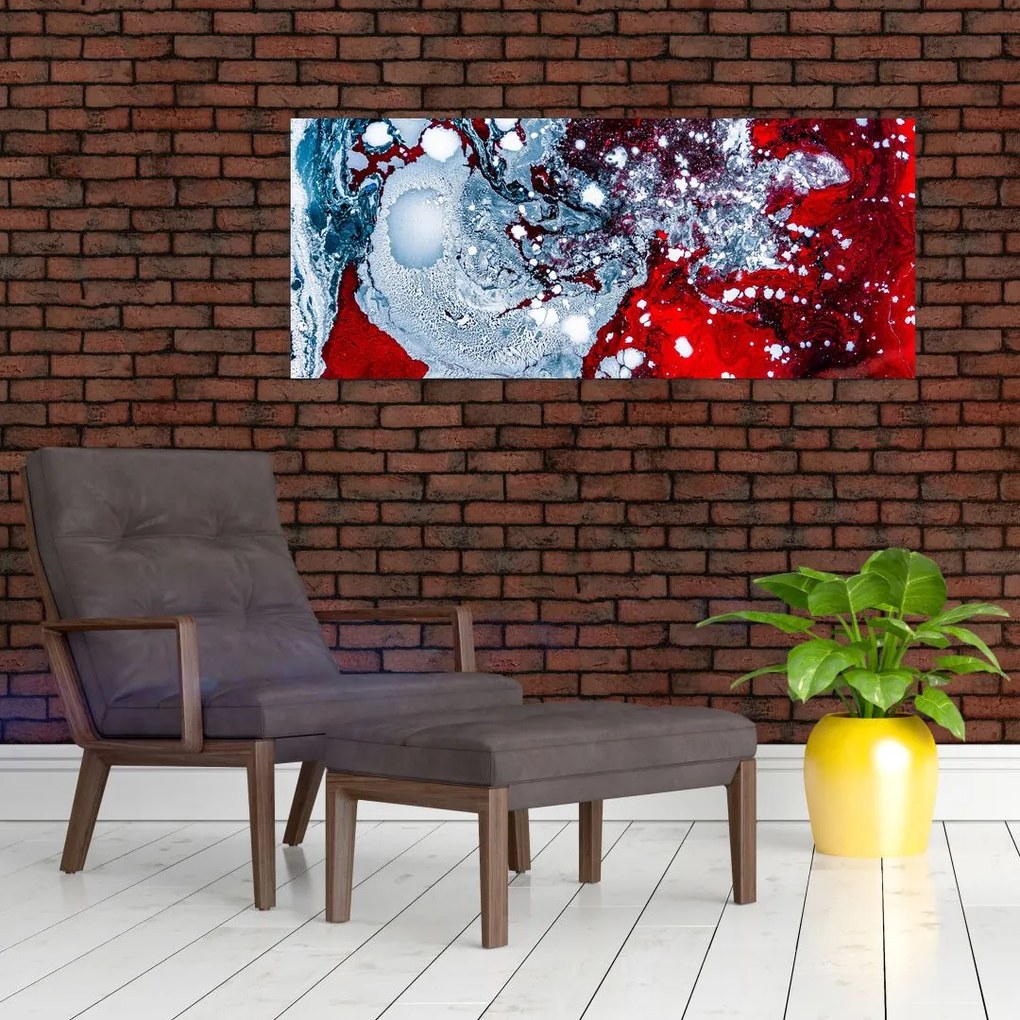 Absztrakt kép (120x50 cm)