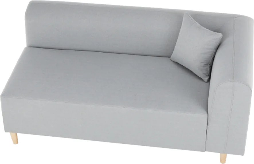 Kanapé, szürke, jobbos, BROKEN