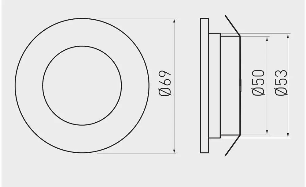 LED Lámpatest, BARRI 3-as szett, hideg fehér, 69mm, 12V, 80lm, 45W, kábellel, alu elox