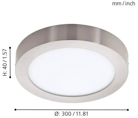 Eglo 96678 - LED RGBW Fényerőszabályozható mennyezeti lámpatest FUEVA-C LED/21W/230V BT