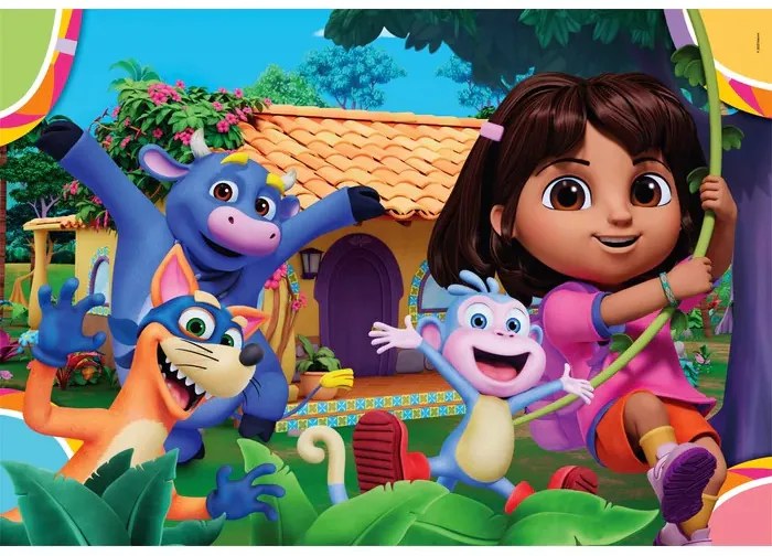 Dóra, a felfedező Garden 2x20 db-os puzzle Clementoni