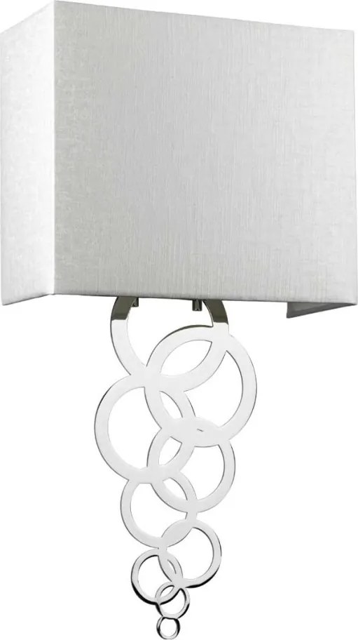Elstead Lighting Rosa ROSA-MEDIUM-PC Fali lámpa 1x60W/E27