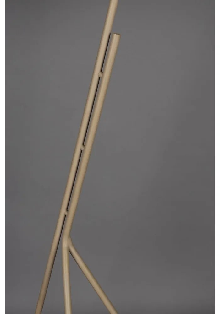 Világosbarna állólámpa textil búrával (magasság 150 cm) Murphy – Dutchbone