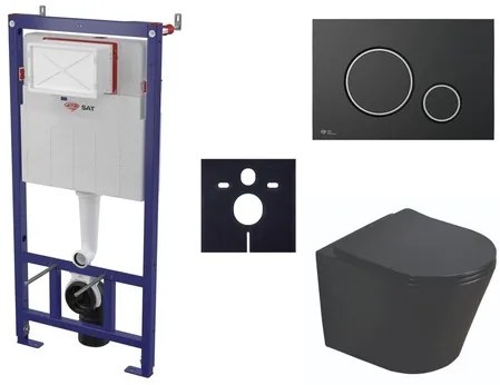 Fali WC szett SAT előtétfalas szereléshez + SAT Infinitio WC SIKOSSINB78K