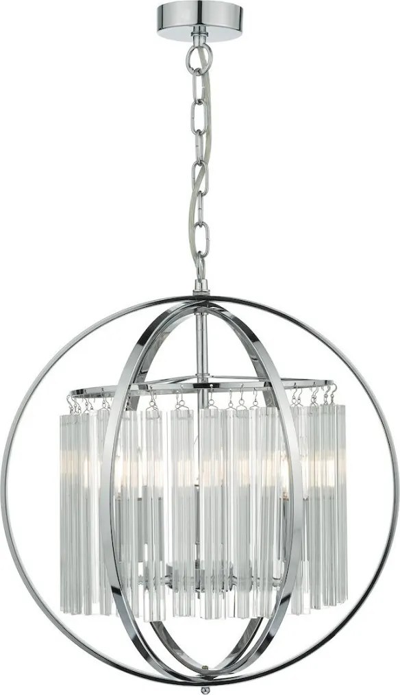 Dar Lighting ABDUL ABD0350 Függőlámpa 3x40W/E14