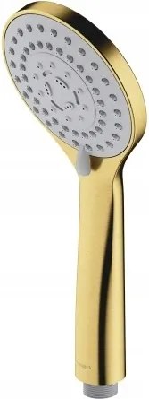 Zuhanyfej Zuhanyfogantyú Kerek Szálcsiszolt Sárgaréz Omnires