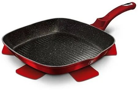 Berlinger Haus grillserpenyő Burgundy Metallic Line, 28 cm