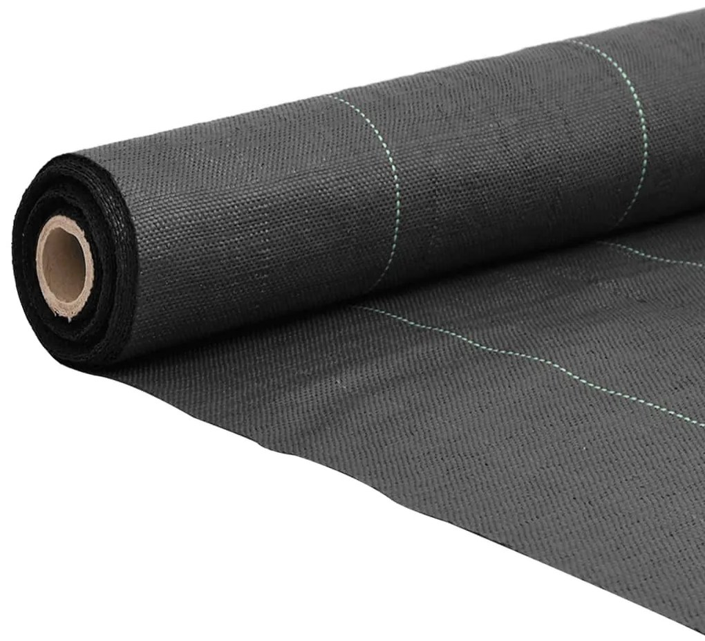 fekete PP talajtakaró membrán 0,5x25 m
