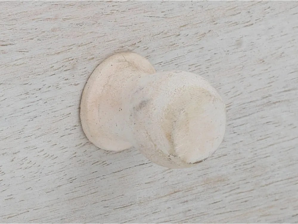 Fehér mangófa ruhásszekrény 100x175 cm Rana – Støraa