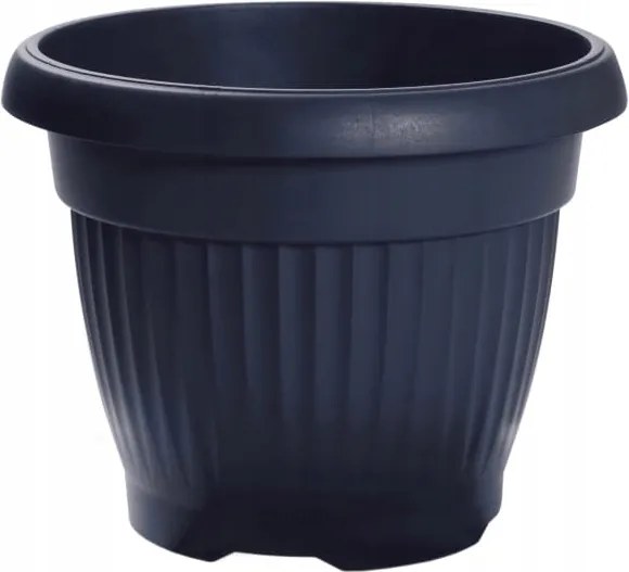 Terra virágtartó 40 antracit műanyag Prosperplast 40x40x31,5cm