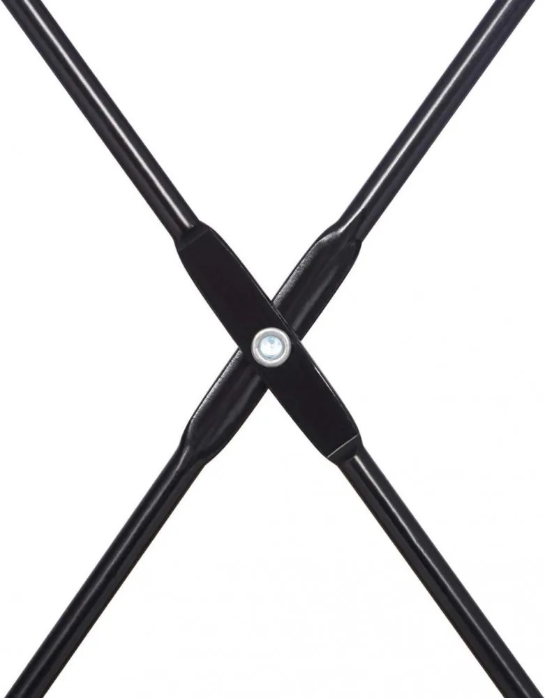 Nyitott könyvespolc 59×144 cm, 5 polcos, fekete – Intenso Home