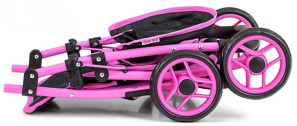 Játék sport babakocsi babáknak Milly Mally Natalie Prestige Black