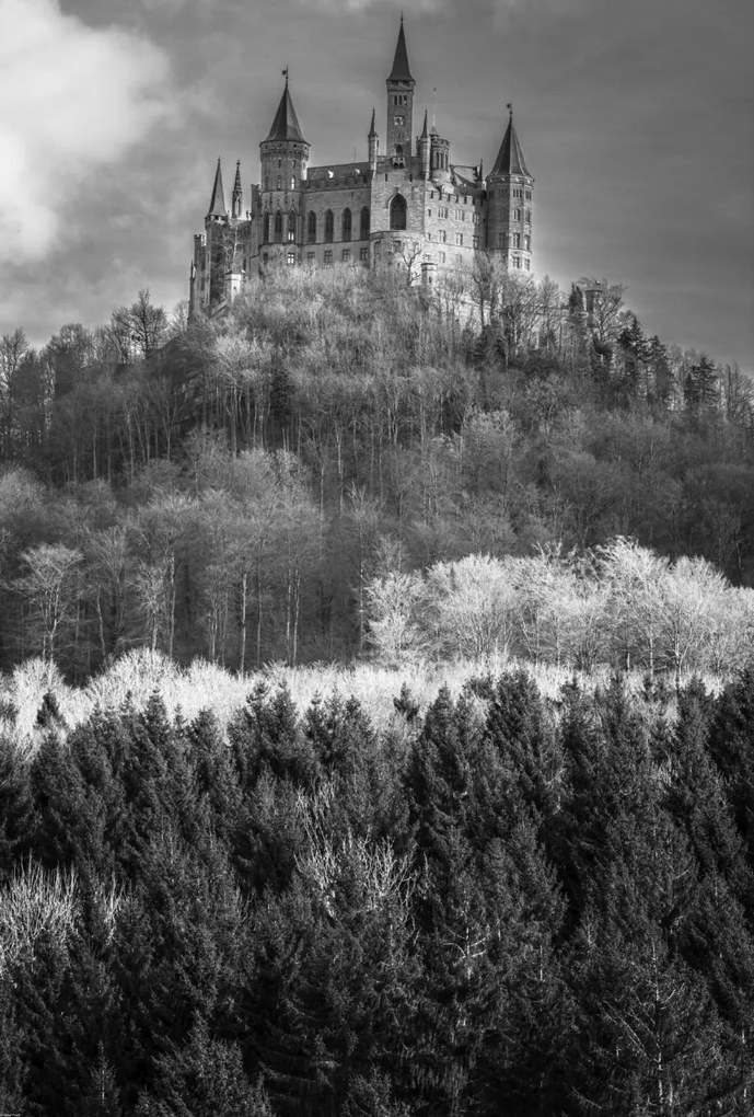 Poszter 67,5x100cm Hohenzollern kastély 4, Assaf Frank