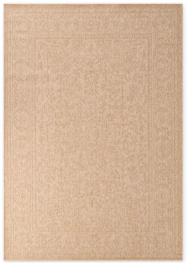 Bézs-elefántcsont színű kültéri-beltéri szőnyeg 160x230 cm Duet Kona – NORTHRUGS