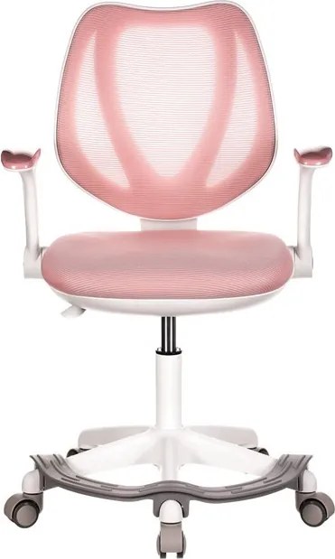 Gyermek szék, magasságállítható, rózsaszín hálós, KA-C806 PINK
