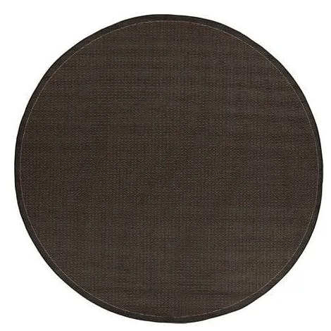 Tatami fekete kültéri szőnyeg, ø 200 cm - Floorita