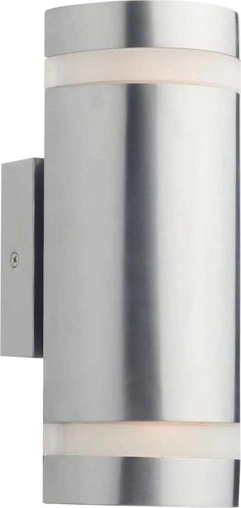 DAR LIGHTING WES2144 WESSEX Modern Kültéri Fali Lámpa Matt Üveg, Rozsdamentes Acél LED IP44