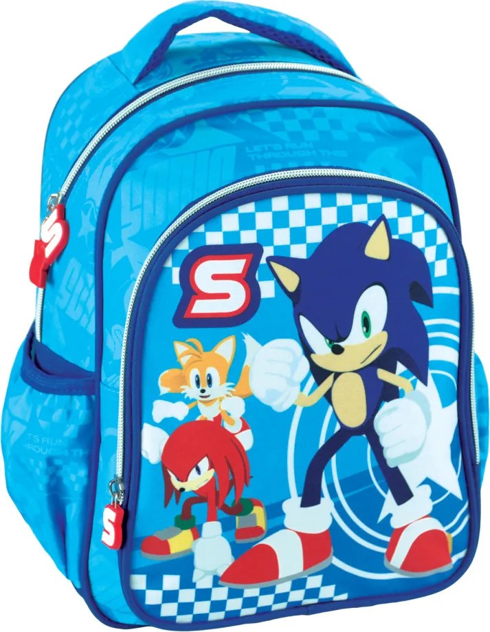 Sonic a sündisznó Trio hátizsák, táska 31 cm