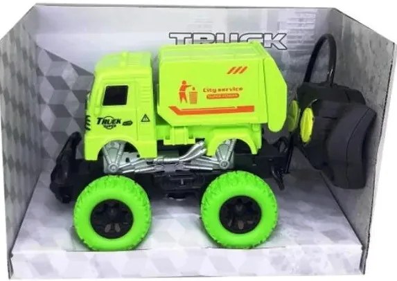 Rc Távirányítós Kukás Autó 3.7V akku 2.4Ghz 15 Cm Hossz