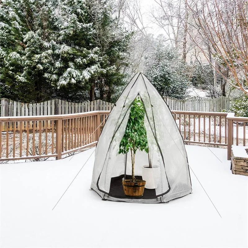 Greenshelter S fóliasátor, teleltető sátor, 130x150cm, acél csövek Ø25mm, PVC