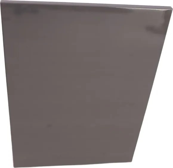Konyhai bútorfront szekrényhez 713x496 mm Mdf grafit fényes