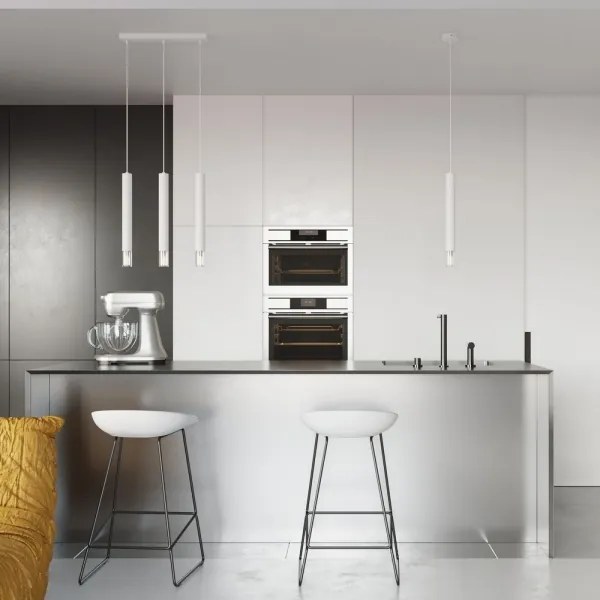 Sollux SL.0959 - Csillár zsinóron VIZIER 3xG9/40W/230V fehér