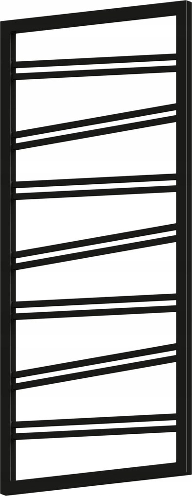 Dekorációs Radiátor Toledo H1200 L530 Fekete