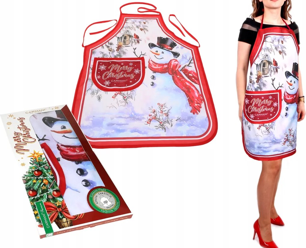 Konyhai kötény Karácsonyi dekoráció Carmani