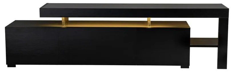 TV szekrény Beliz - Wood Black