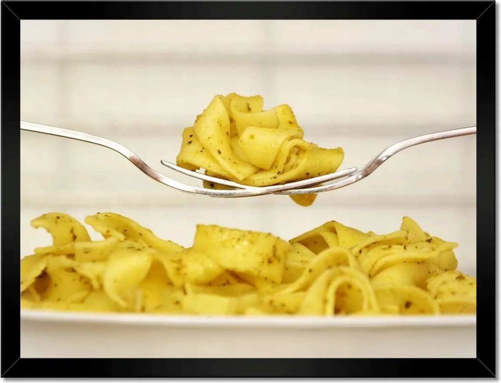 Poszterek keretben 40x30 Tészta két személyre