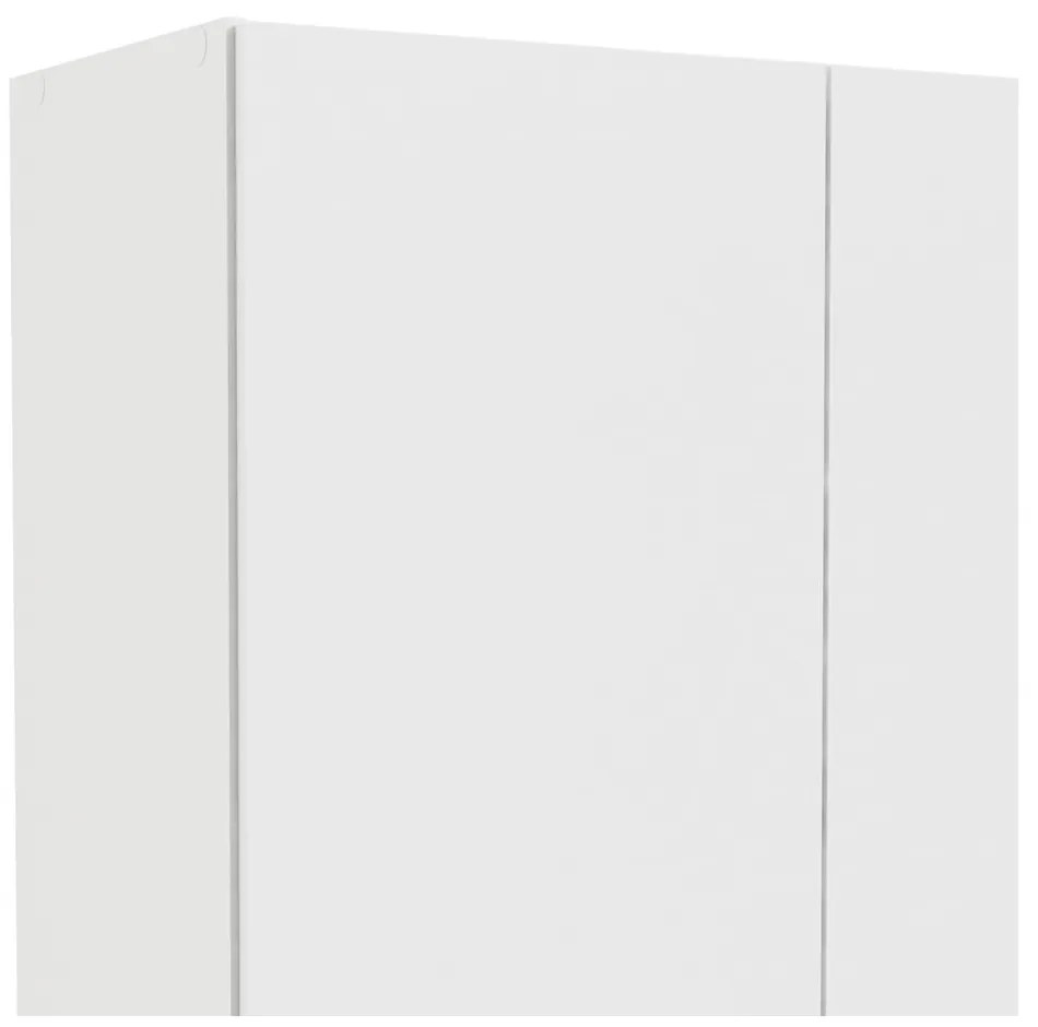Fehér ruhásszekrény 79x170 cm Space – Tvilum