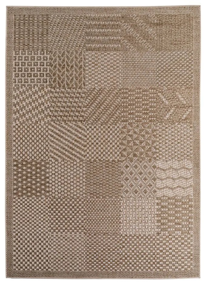Bézs kültéri-beltéri szőnyeg 140x200 cm Ibiza 1902 – Ayyildiz Carpets