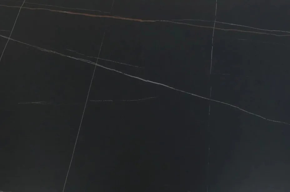 Sento bővíthető étkezőasztal fekete 120-180cm