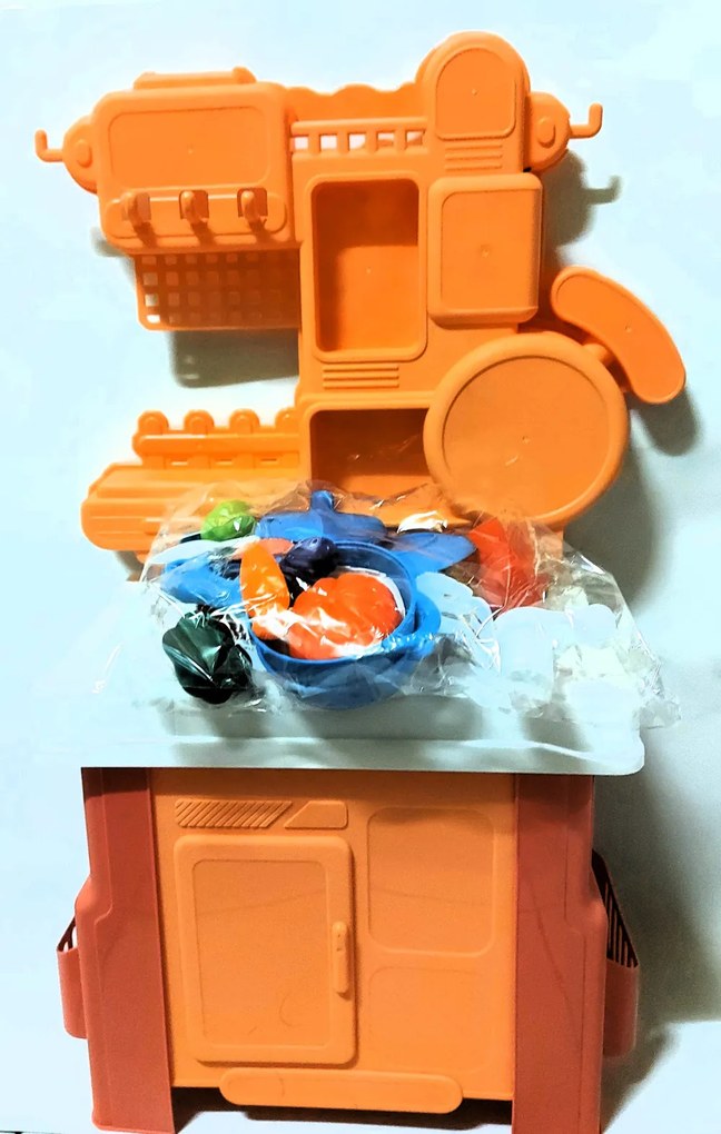 Kitchen Counter Legolcsóbb Játék Konyha Kisgyerekeknek 46 Darabos Szett Kis Gyerek Konyha