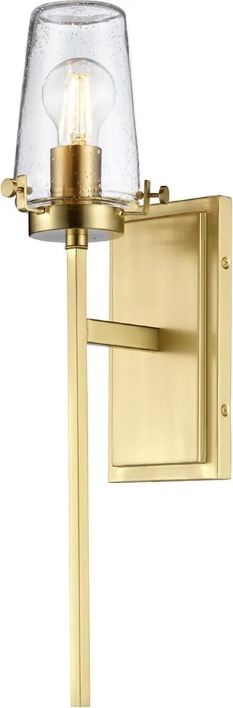 Elstead glamour modern fali lámpa alton csiszolt sárgaréz elskl-alton1-bath-bb