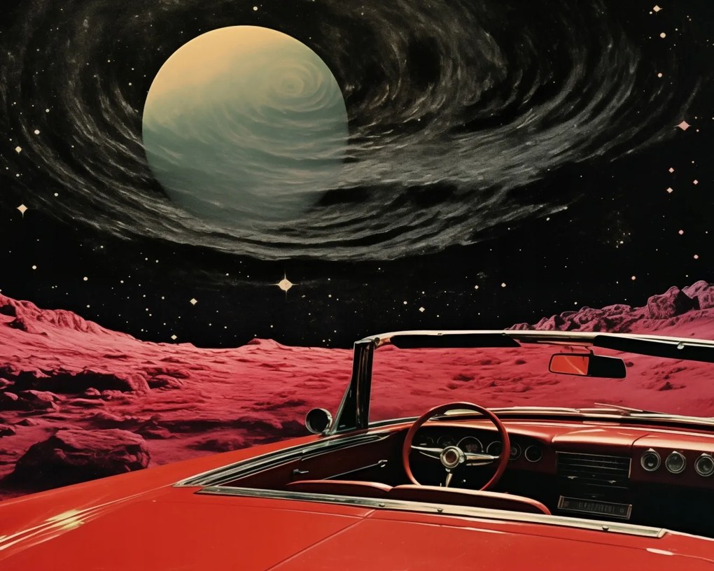 Poszter 50x40cm Valahol messze rajtunk kívül