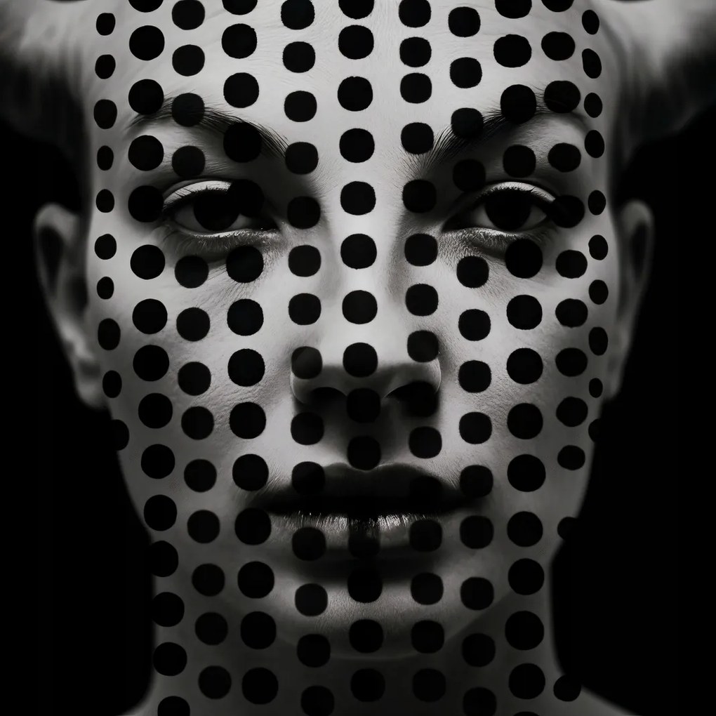 Poszter 100x100cm Áttört tekintet