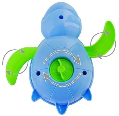 ISO 4479 Nyújtó teknős fürdőhöz - kék-zöld