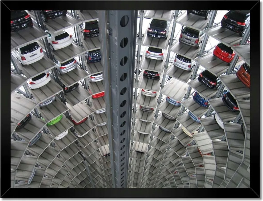 Poszterek keretben 40x30 Emeletes garázs