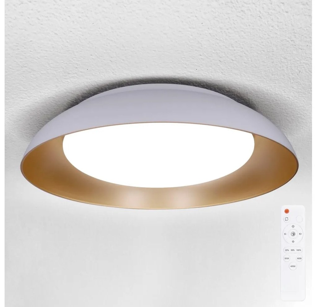 Brilagi - LED Dimmelhető lámpatest ALVA LED/48W/230V 3000-6500K Ø 51 cm fehér + távirányító