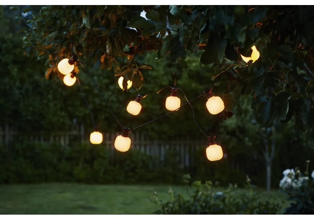 Big Maxi fekete LED kültéri fényfüzér, hosszúság 5 m - Star Trading