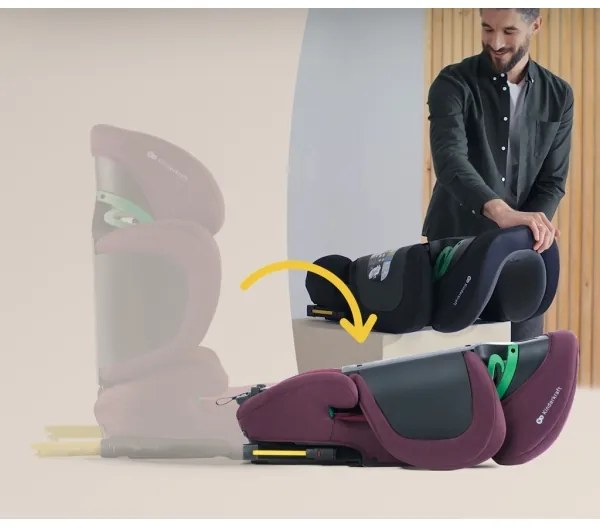 KINDERKRAFT SELECT -Autósülés XPAND 2 i-Méret (100-150 cm) Premium Cherry pearl