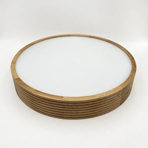 Brilagi - CARVALHO MODERN LED mennyezeti lámpa 3xE27/60W/230V, átmérő 47,5 cm, tölgy