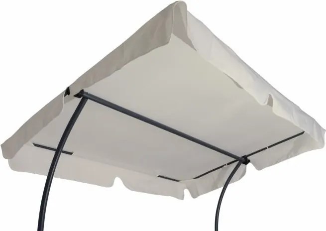 GARTHEN Kerti nyugágy tetővel-kerekekkel  202 x 139 x 152 cm